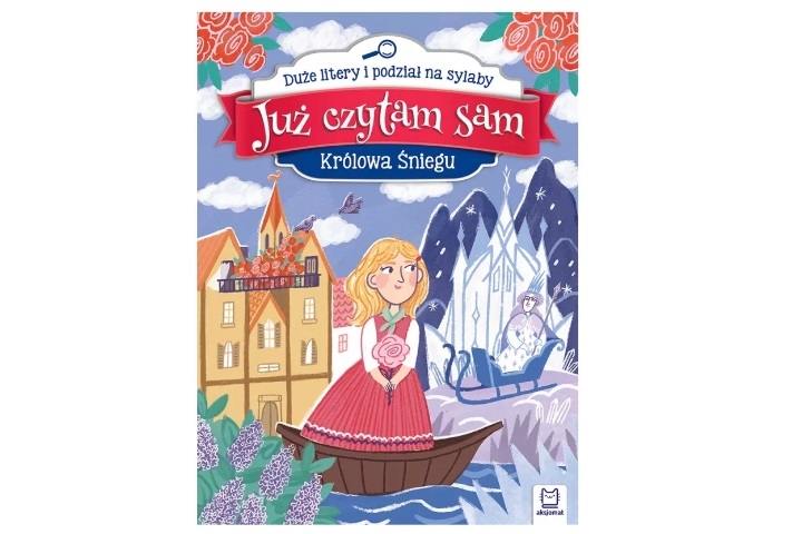 Już czytam sam Królowa śniegu Duże litery....32519