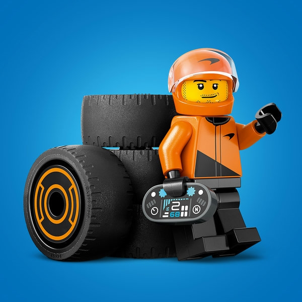 LEGO 60442 CITY KIEROWCA I BOLID MCLAREN
