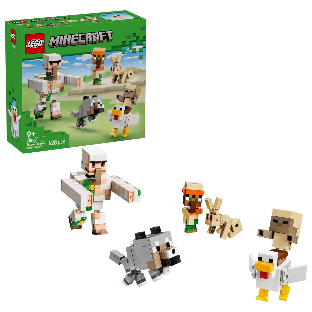 21592 LEGO MINECRAFT ATAK KURZEGO JEŹDŻCA