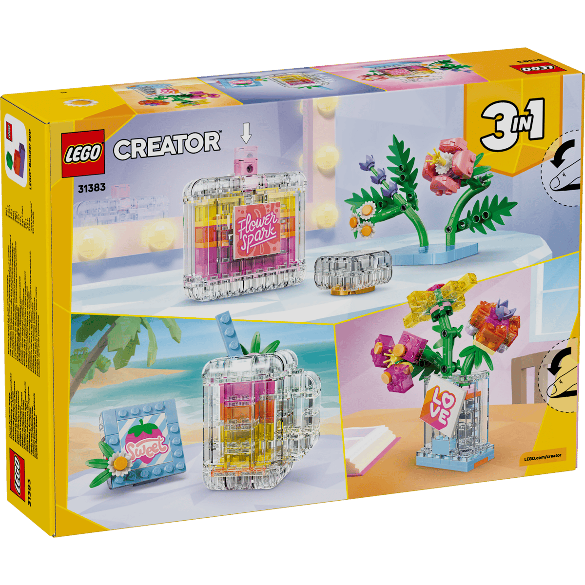 LEGO 31383 CREATOR 3W1 FLAKON PERFUM