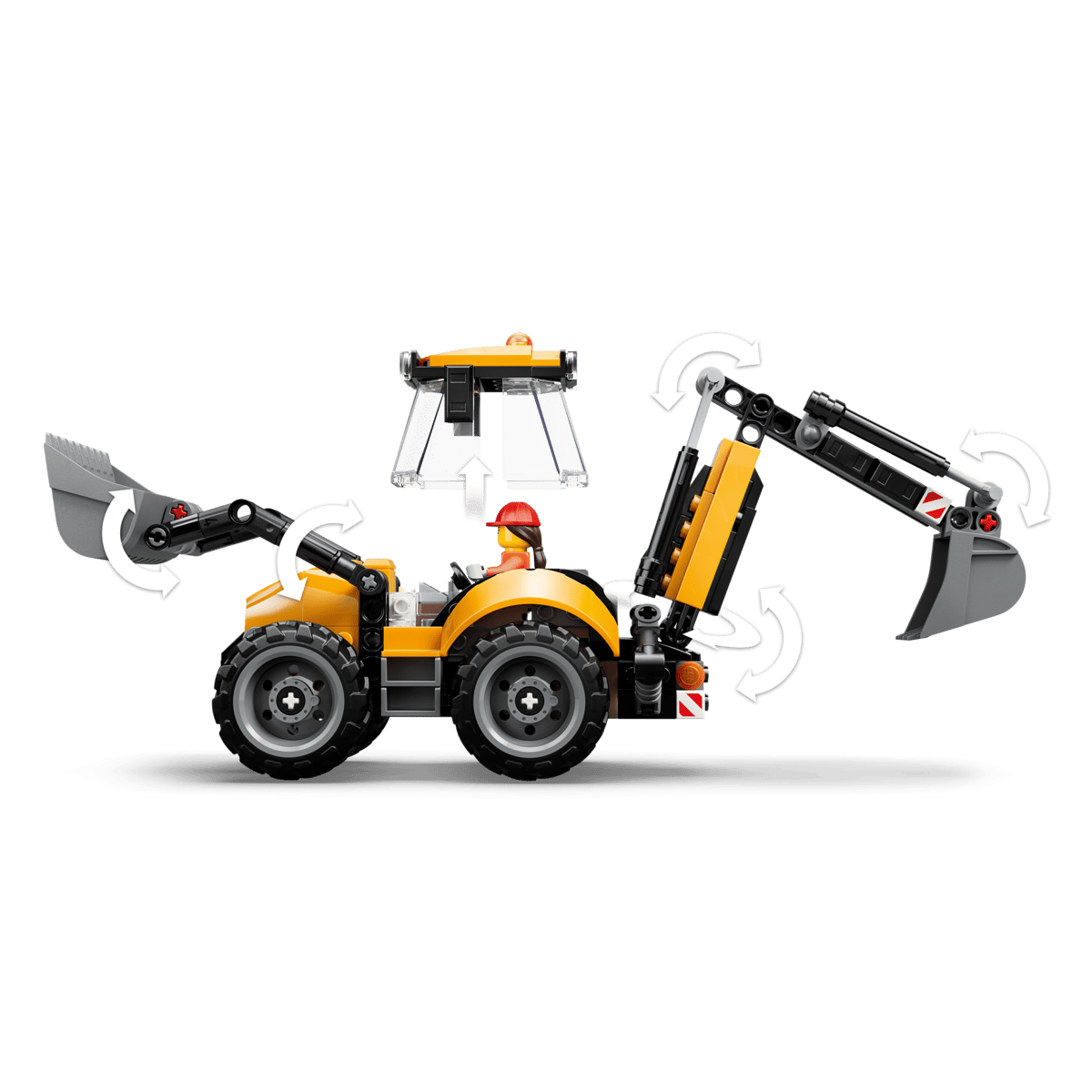 60480 LEGO CITY ŻÓŁTA KOPARKO - ŁADOWARKA