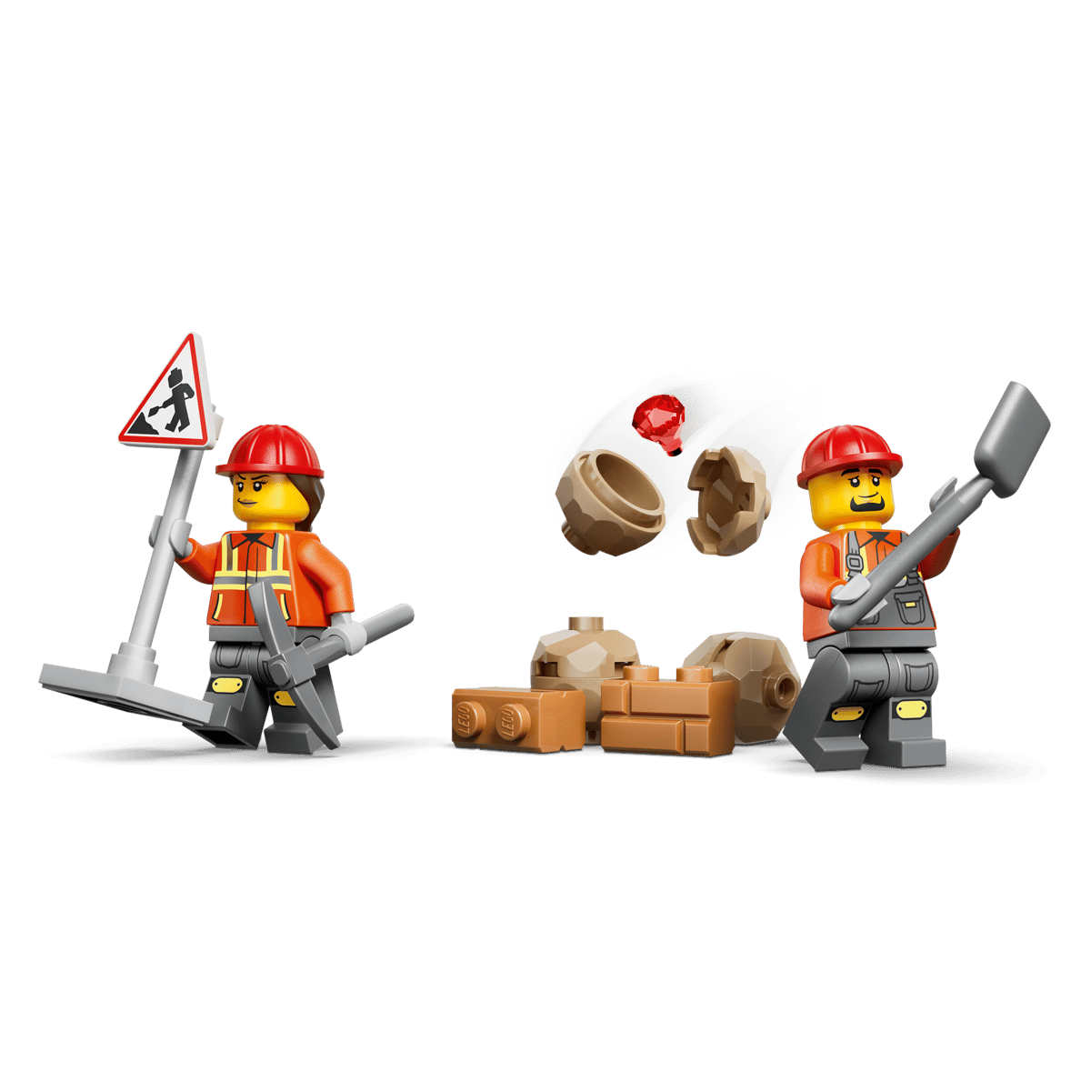 60480 LEGO CITY ŻÓŁTA KOPARKO - ŁADOWARKA