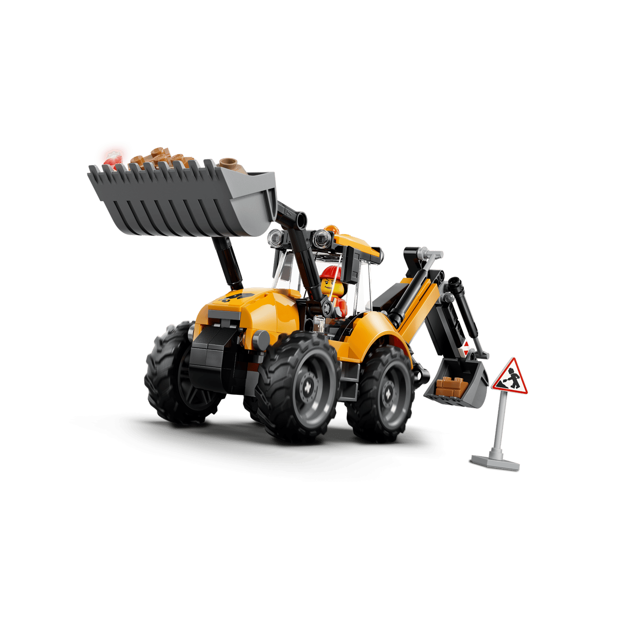 60480 LEGO CITY ŻÓŁTA KOPARKO - ŁADOWARKA