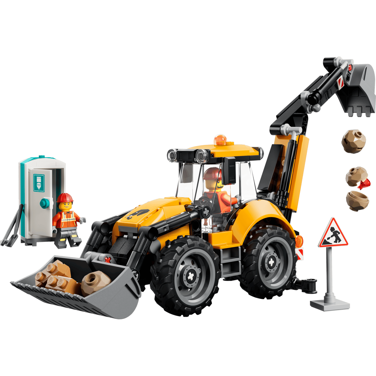 60480 LEGO CITY ŻÓŁTA KOPARKO - ŁADOWARKA
