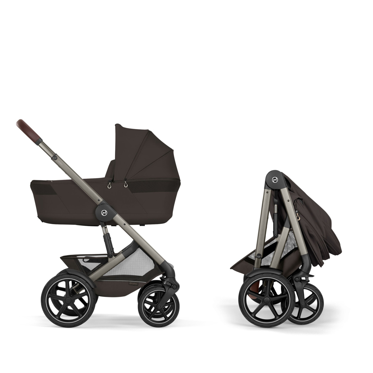 CYBEX TALOS S LUX CHOCOLATE BROWN FOLD 2W1