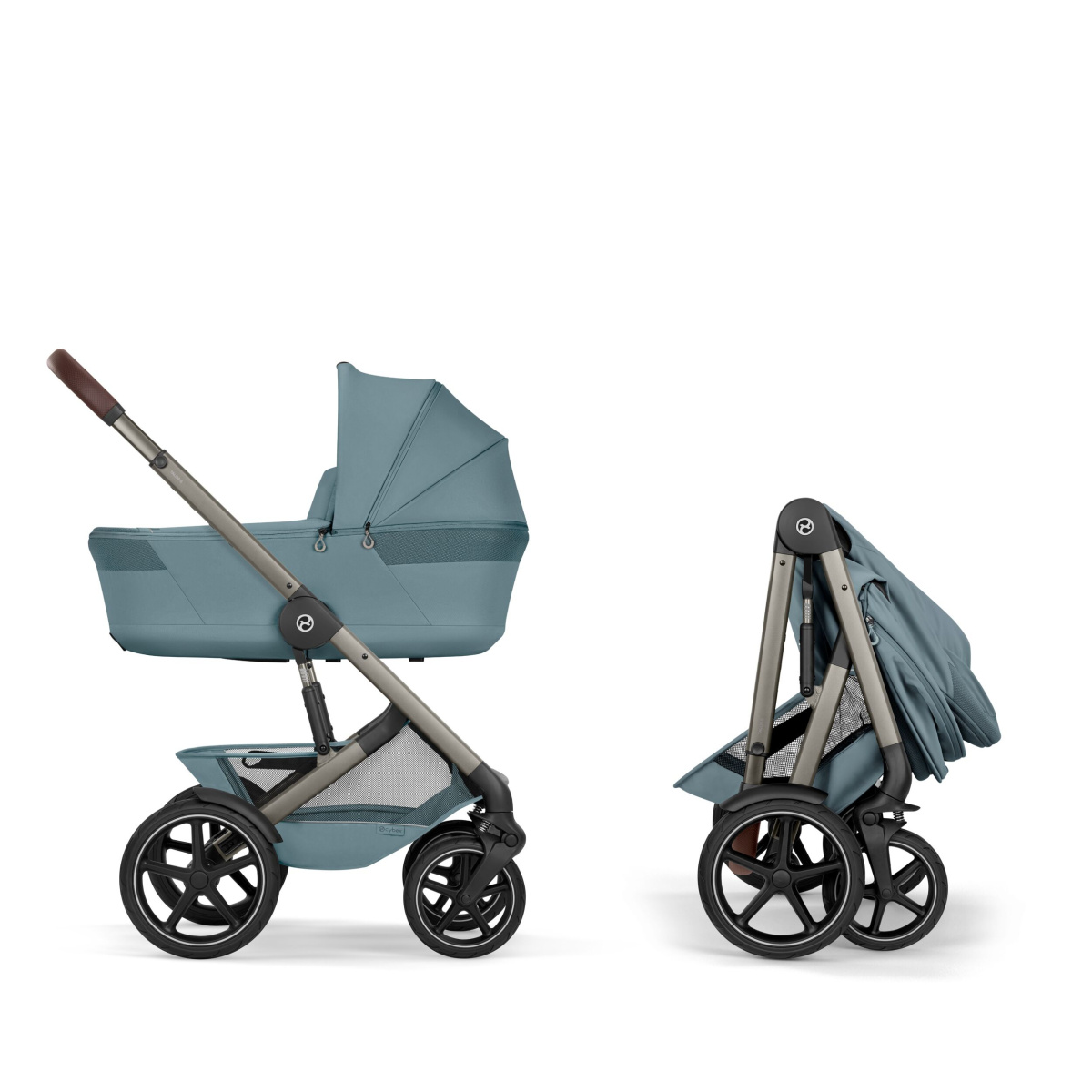 CYBEX TALOS S LUX STORMY BLUE FOLD 2W1