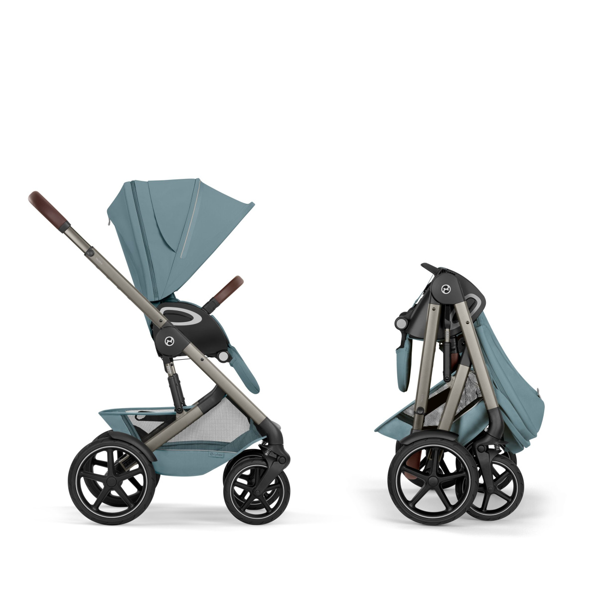 CYBEX TALOS S LUX STORMY BLUE FOLD 2W1