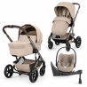 TALOS S LUX FOLD 4W1 ALMOND BEIGE + CLOUD T PLUS + BAZA OBROTOWA