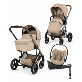 TALOS S LUX FOLD 4W1 ALMOND BEIGE + CLOUD G3 PLUS + BAZA OBROTOWA