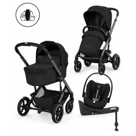 TALOS S LUX FOLD 4W1 MOON BLACK  + CLOUD G3 PLUS + BAZA OBROTOWA