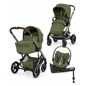 TALOS S LUX FOLD 4W1 MOSS GREEN + CLOUD G3 PLUS + BAZA OBROTOWA