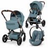 BALIOS S LUX FOLD 3W1 STORMY BLUE + CLOUD G3 PLUS