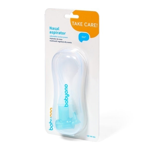 BABYONO ASPIRATOR DO NOSA Z REGULACJĄ SSANIA 485