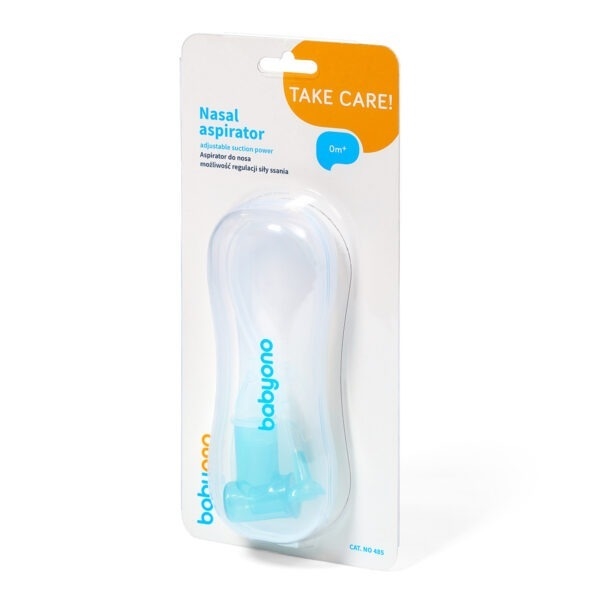 BABYONO ASPIRATOR DO NOSA Z REGULACJĄ SSANIA 485
