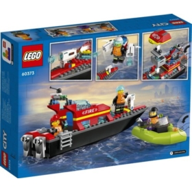 Klocki LEGO CITY Łódź Strażacka P6 60373