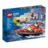 Klocki LEGO CITY Łódź Strażacka P6 60373