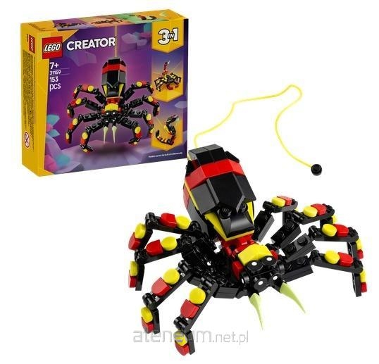 31159 LEGO CREATOR DZIKIE ZWIERZĘTA PAJĄK