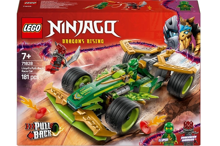 *****LEGO NINJAGO Samochod wyscigowy Lloyd 71828