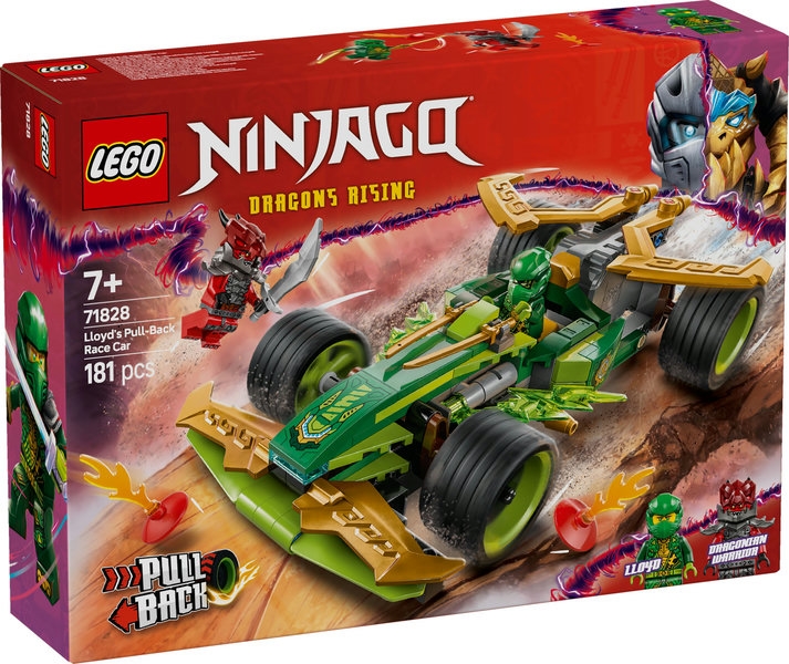*****LEGO NINJAGO Samochod wyscigowy Lloyd 71828