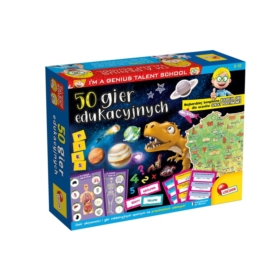 Lisciani I_m a genius 50 gier edukacyjnych 12913