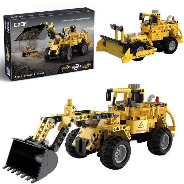 *****Cada klocki Buldożer C65004W 27581