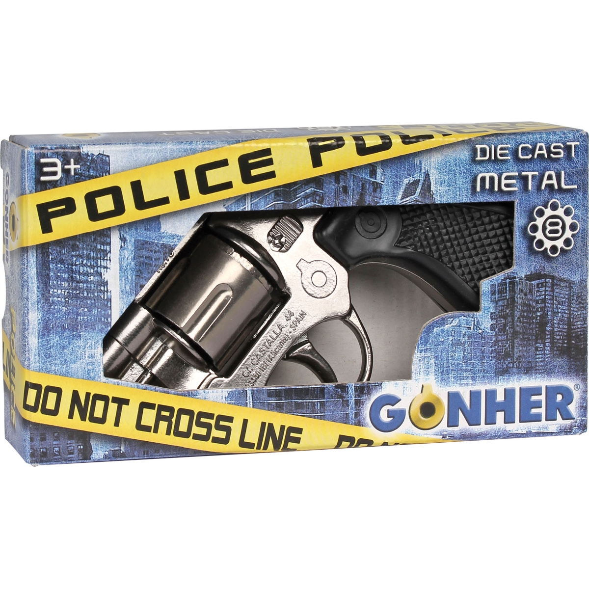 GONHER rewolwer mały metal.policjanta 73/0 07300
