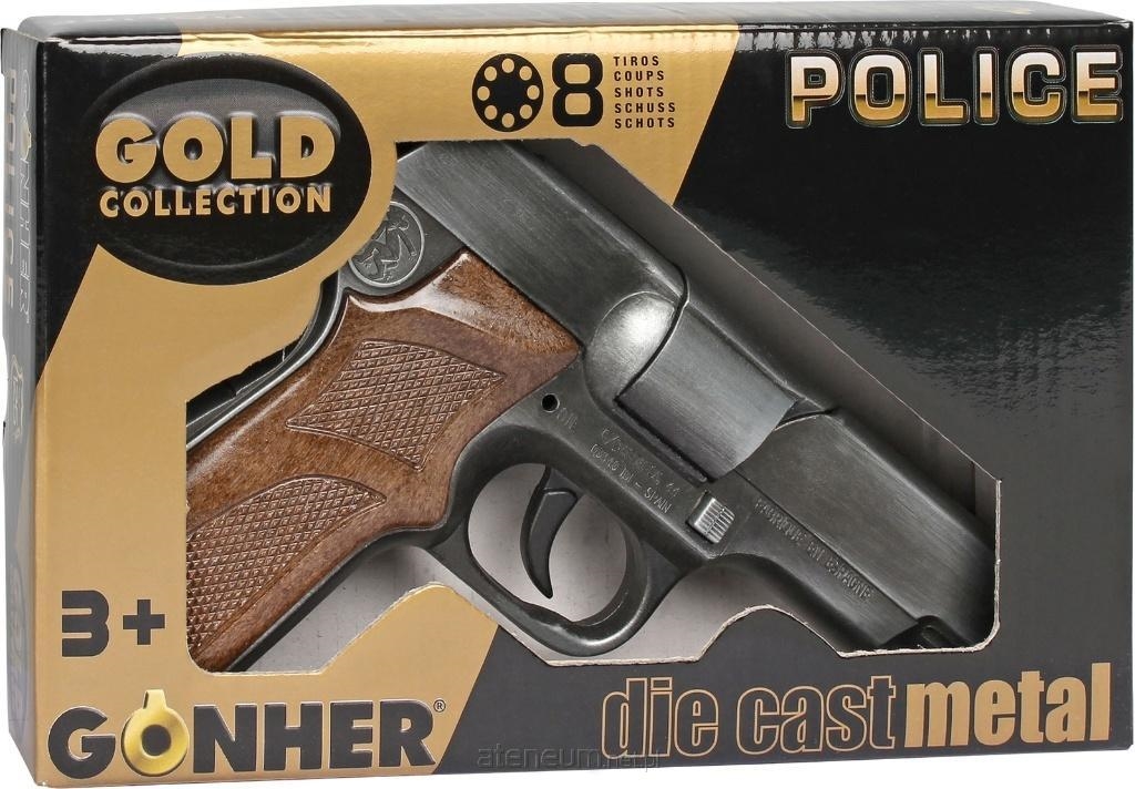 GONHER pistolet metal policjanta 8nab 125/1 12519