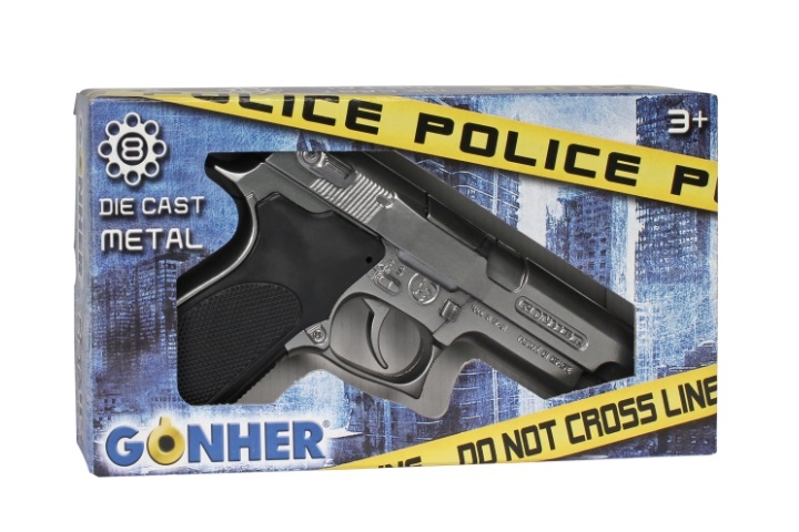 GONHER pistolet metal policjanta 8nab 45/0 04507