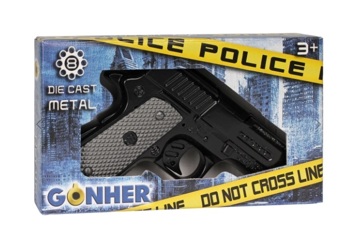 GONHER pistolet metal policjanta 8nab 46/6 04668