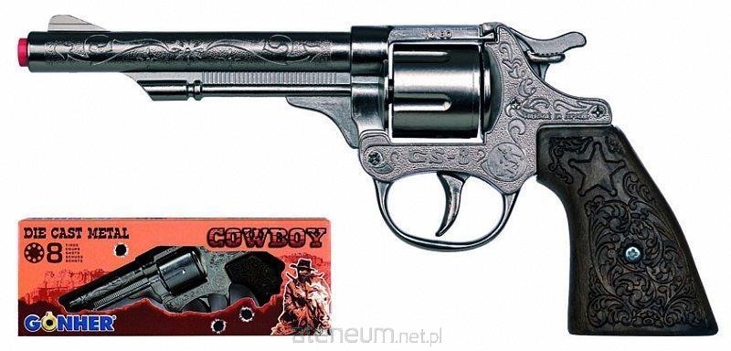 GONHER rewolwer kowboja metalowy 8nab 80/0 08000