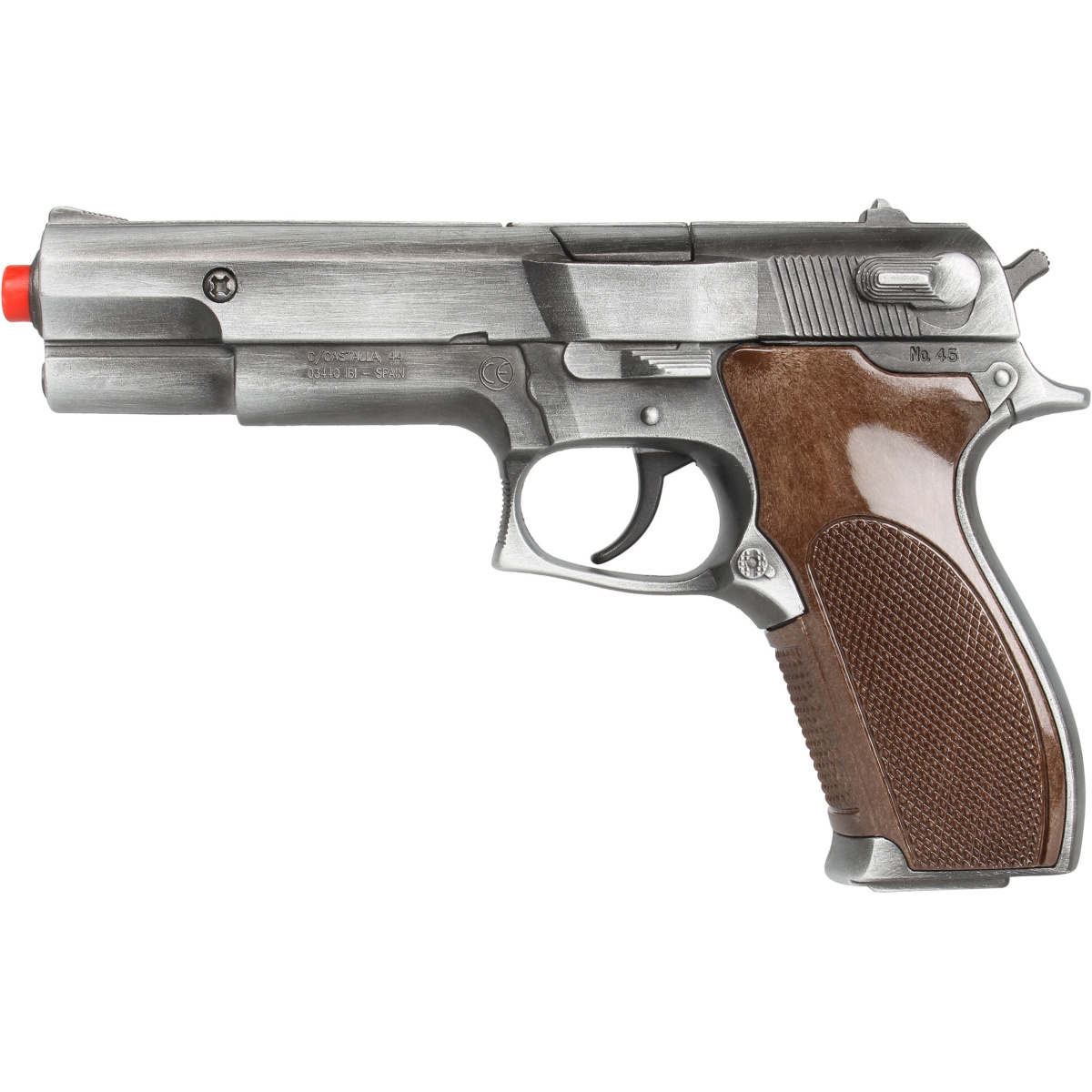 Pistolet metalowy na kapiszony 8 strzałów