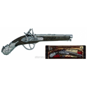 Metalowy pistolet pirata