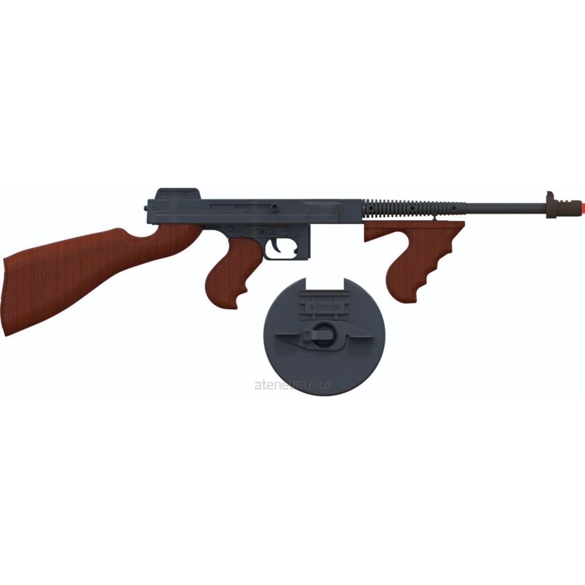 Pistolet gangsterski Gonher 132/6 + 8 naboi