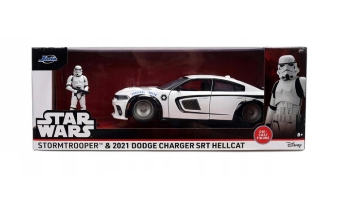 Jada Star Wars Dodge ChargerSRT 1:24+fig