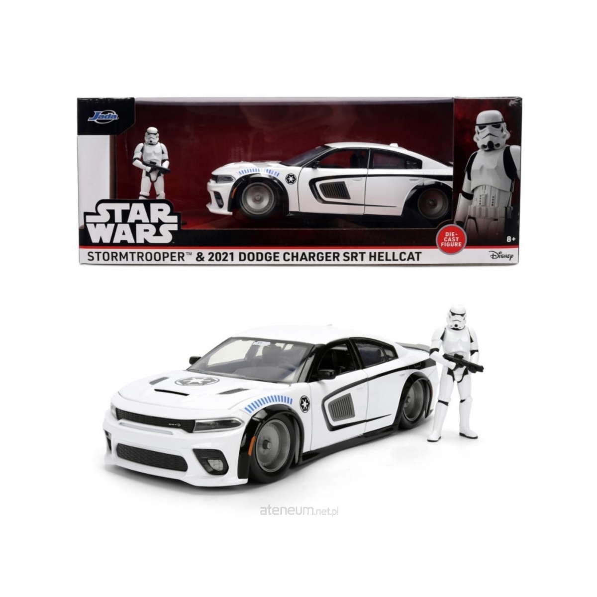 Jada Star Wars Dodge ChargerSRT 1:24+fig