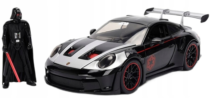 Jada Star Wars Porsche 911 GT3 1:24+fig