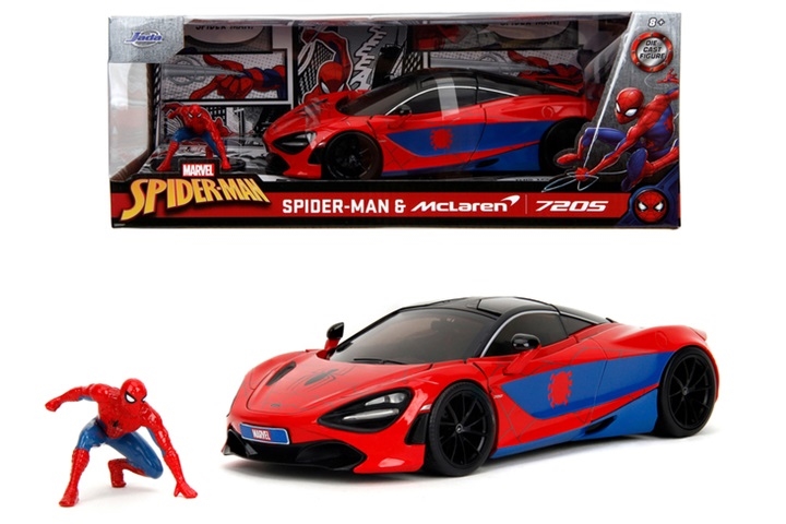 JADA Spiderman McLaren 1:24 + fig 9335764314