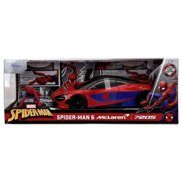 JADA Spiderman McLaren 1:24 + fig 9335764314
