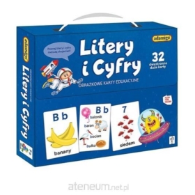 Litery i Cyfry - Obrazkowe karty edukacyjne 07714