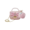 HOT FOCUS torebeczka błyszcząca z pomponem 70940