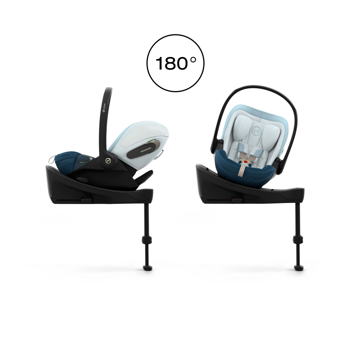 CYBEX CLOUD S STYLE OPAL BLUE + BAZA S