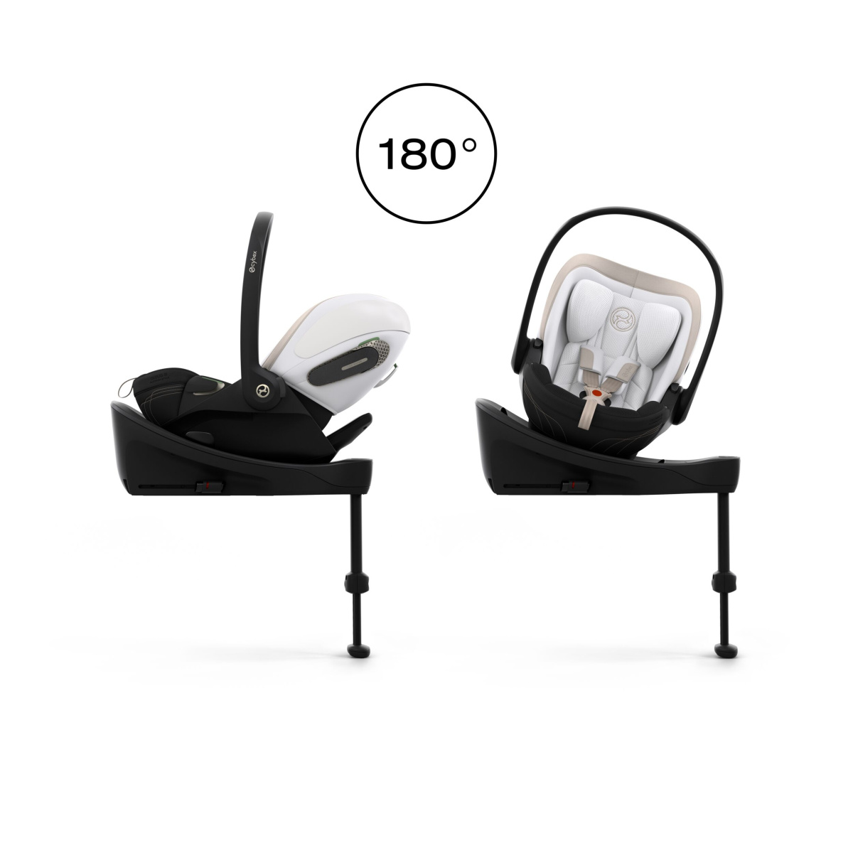CYBEX CLOUD S STYLE OFF WHITE + BAZA S