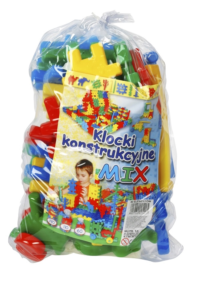 Klocki konstrukcyjne 40el