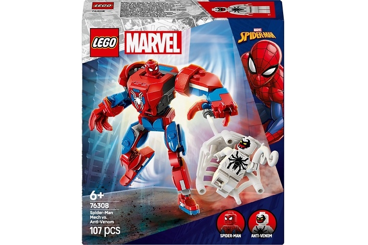 *****LEGO SUPERHEROES Mech SpiderMana vAntiV 76308