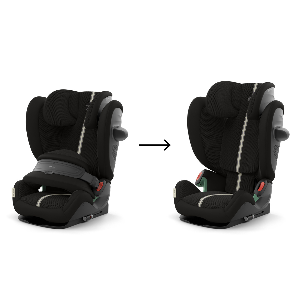 CYBEX PALLAS G2 PLUS MOON BLACK