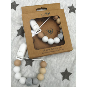 BABYINWORLD ZAWIESZKA KRYSZTAŁ GREY/SAND