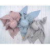 BABYINWORLD PIELUCHA MUŚLINOWA BUNNY RÓŻOWY
