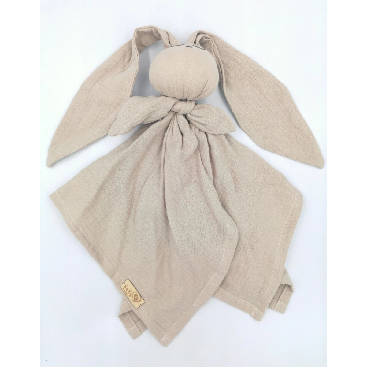 BABYINWORLD PIELUCHA MUŚLINOWA BUNNY BEŻ