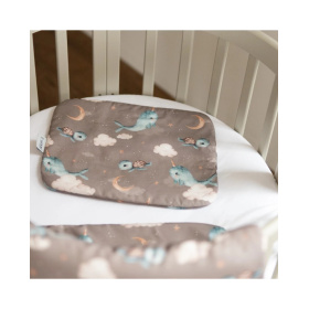 WALDIN PODUSZKA WIELORYB BRĄZOWY 40X30