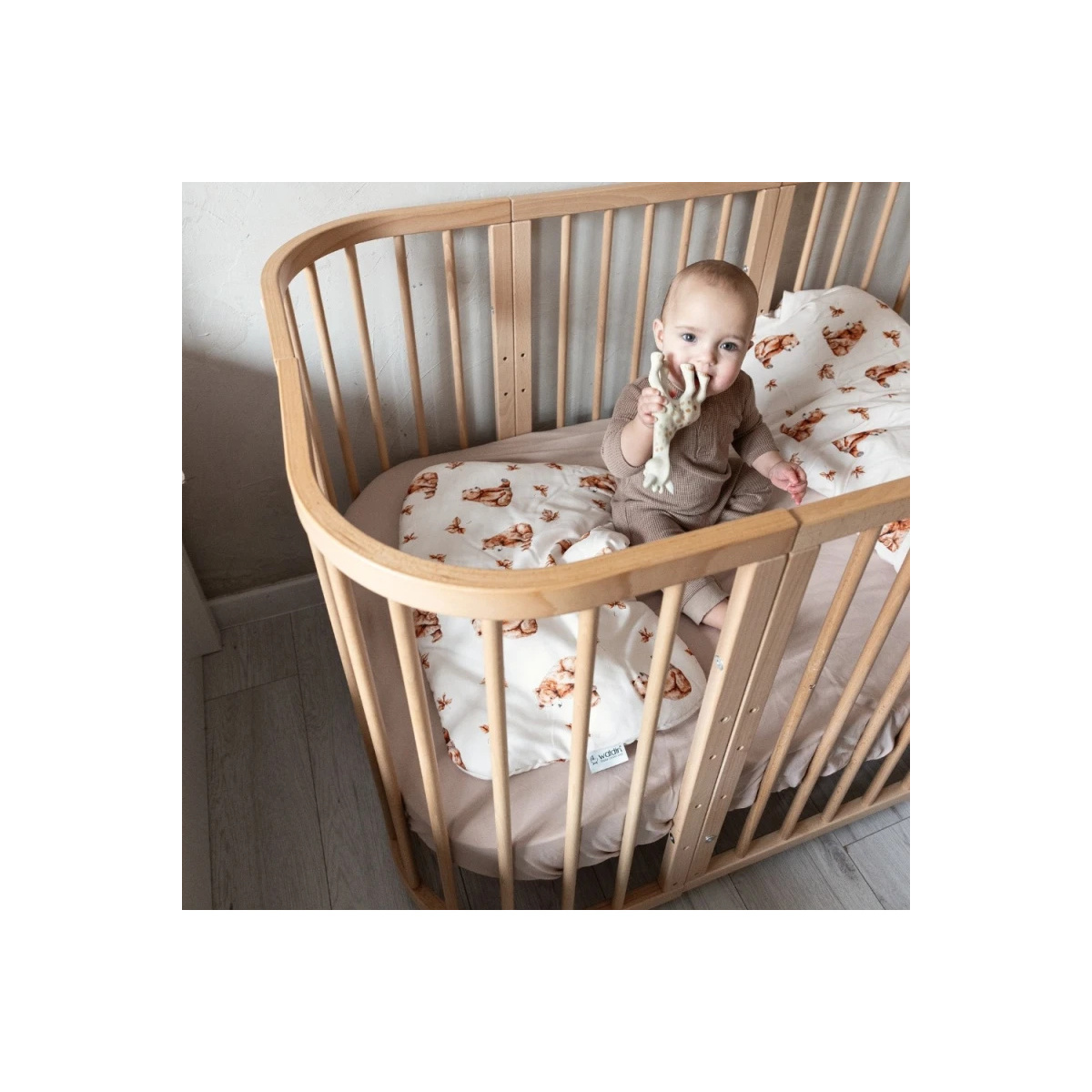 WALDIN PODUSZKA NIEDŹWIADKI BIAŁA 60X40